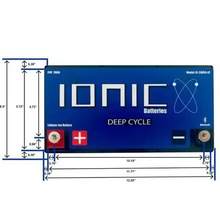 Ionic Lithium 24V 50Ah | LiFePO4 Deep Cycle Battery + Bluetooth