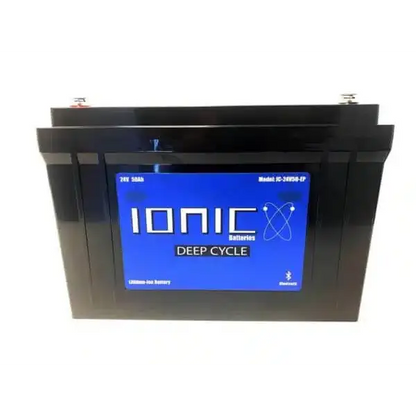 Ionic Lithium 24V 50Ah | LiFePO4 Deep Cycle Battery + Bluetooth