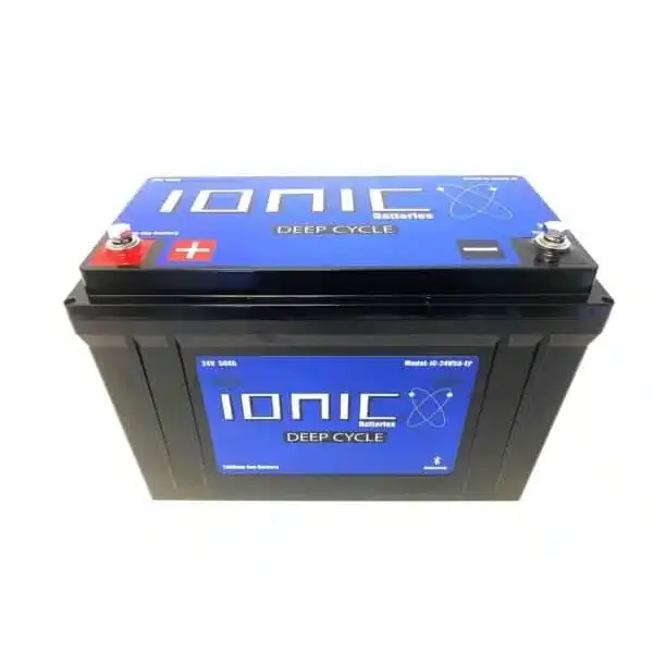Ionic Lithium 24V 50Ah | LiFePO4 Deep Cycle Battery + Bluetooth