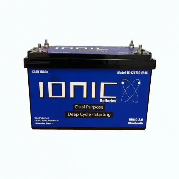 Ionic Lithium 36V LiFePO4 Bass Boat Bundle | Trolling Motors and Starter Batteries