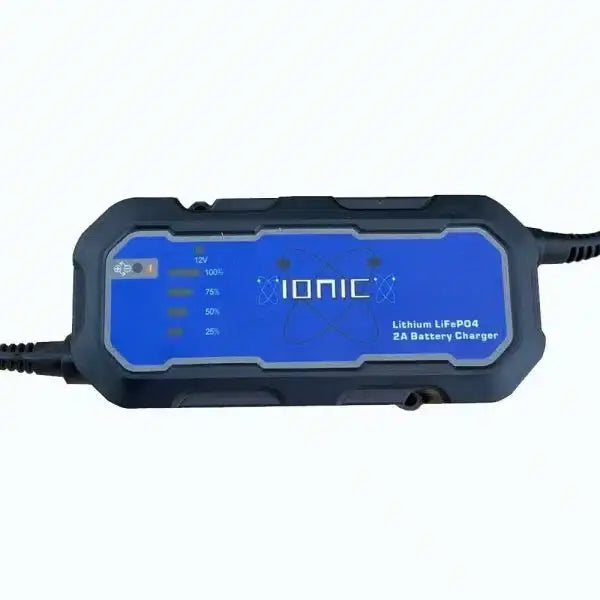 Ionic Lithium LiFePO4 12V 2A Trickle Charger