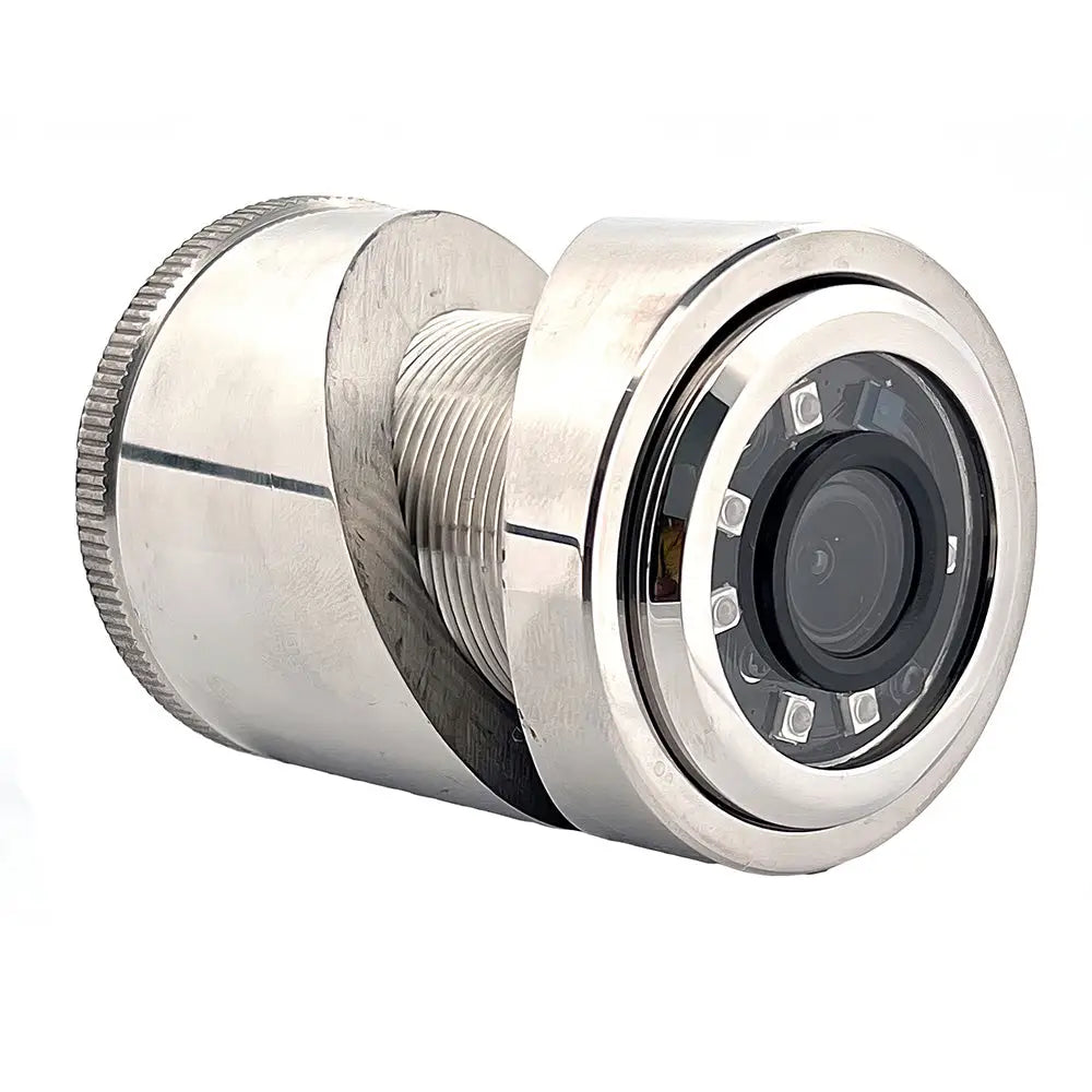 Iris 3MP Compact 316L Stainless Steel Thru-Hull/Panel IP Camera - 2.8mm Lens [IRIS435-28] - Underwater Cameras