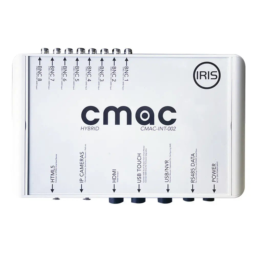 Iris Control f/Garmin OneHelm Host Interface (No Recording) / Hybrid [CMAC-INT002] - Cameras - Network Video