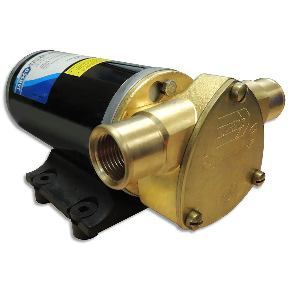 Jabsco Ballast King Bronze DC Pump w/Reversing Switch - 15 GPM [22610-9507] - Ballast Pumps