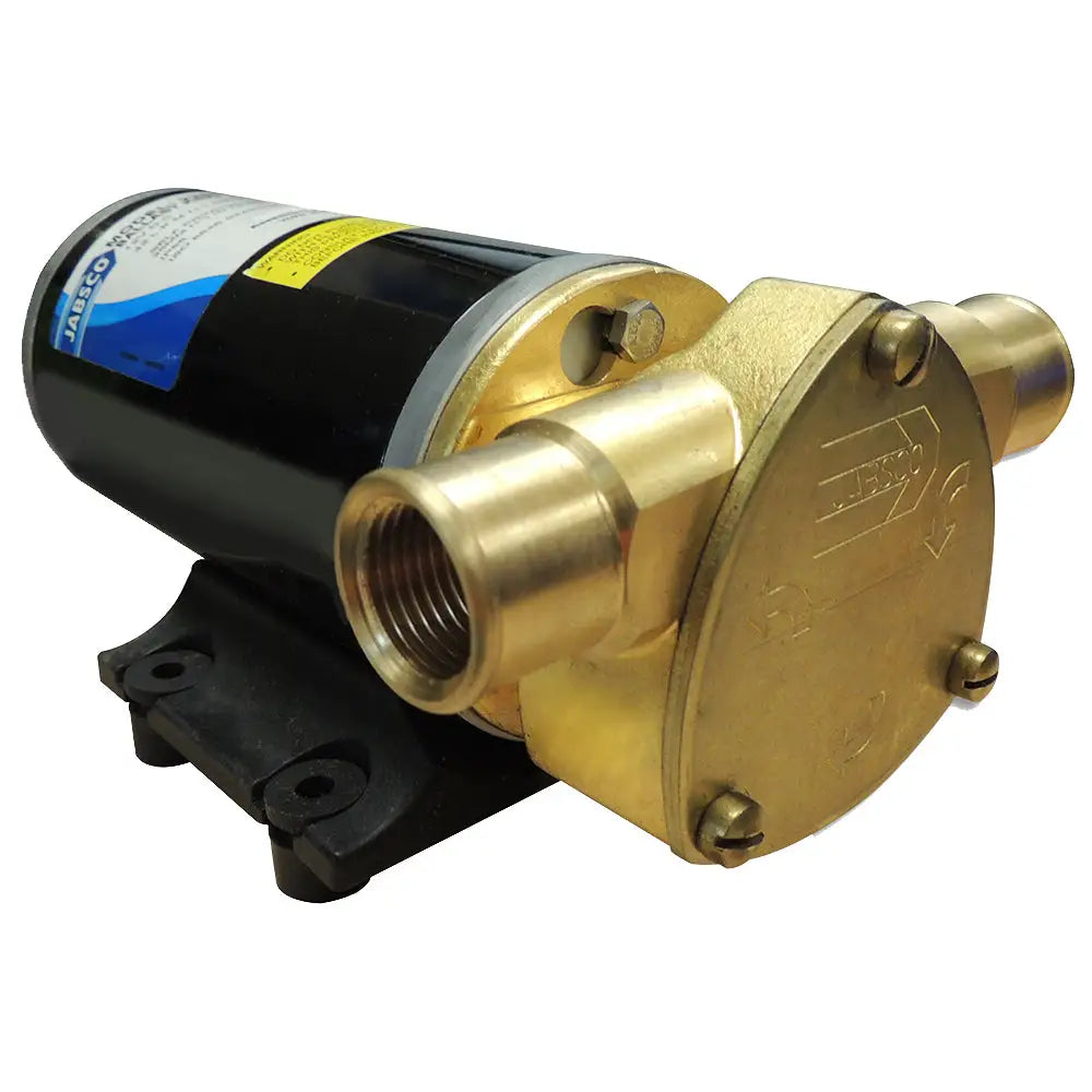 Jabsco Ballast King Bronze DC Pump with Deutsch Connector - No Reversing Switch - 15 GPM [22610-9427] - Ballast Pumps