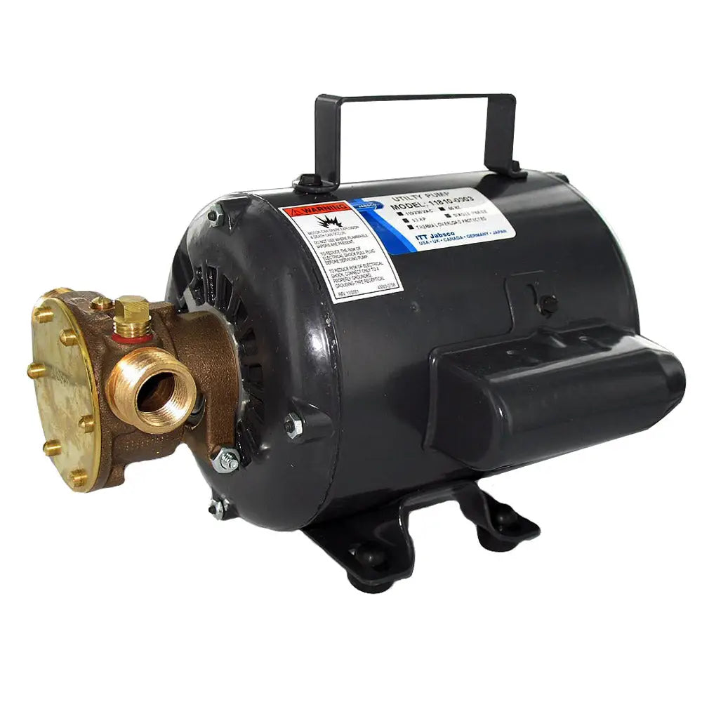 Jabsco Bronze AC Motor Pump Unit - 115v [11810-0003] - Washdown / Pressure Pumps