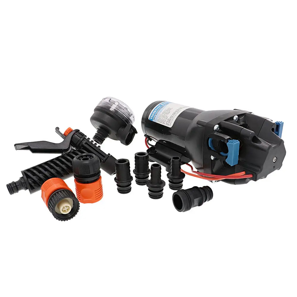 Jabsco HotShot HD4 Heavy Duty Washdown Pump - 12V - 4 GPM - 60 PSI [Q401J-118N-3A] - Washdown / Pressure Pumps