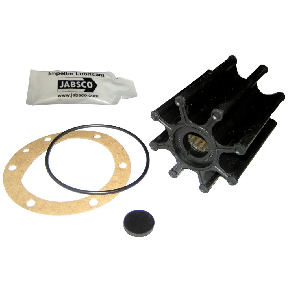 Jabsco Impeller Kit - 8 Blade - Neoprene - 2-9/16’’ Diameter x 3’’ W 5/8’’ Shaft Diameter [17018-0001-P] - Impellers