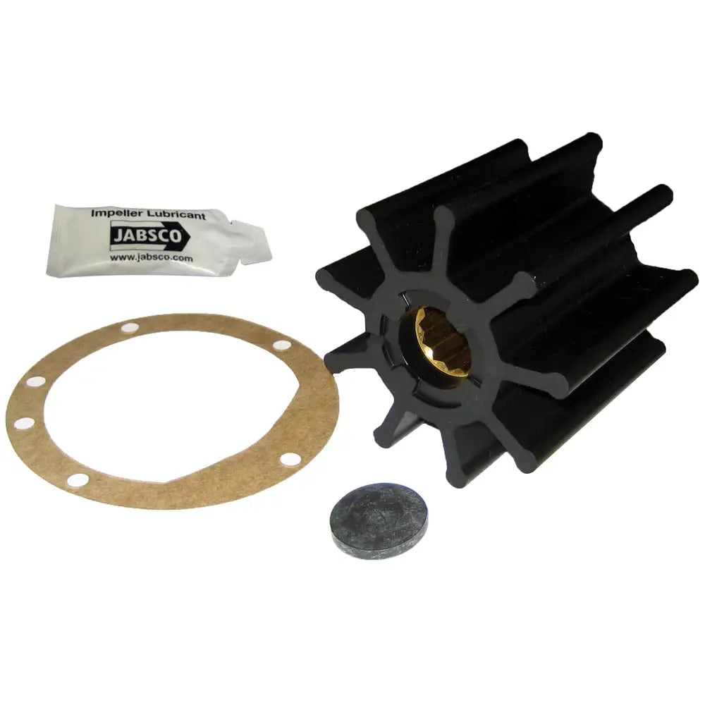 Jabsco Impeller Kit - 9 Blade - Nitrile - 3-3/4’’ Diameter x 3-1/2’’ W 1’’ Shaft Diameter [6760-0003-P] - Impellers