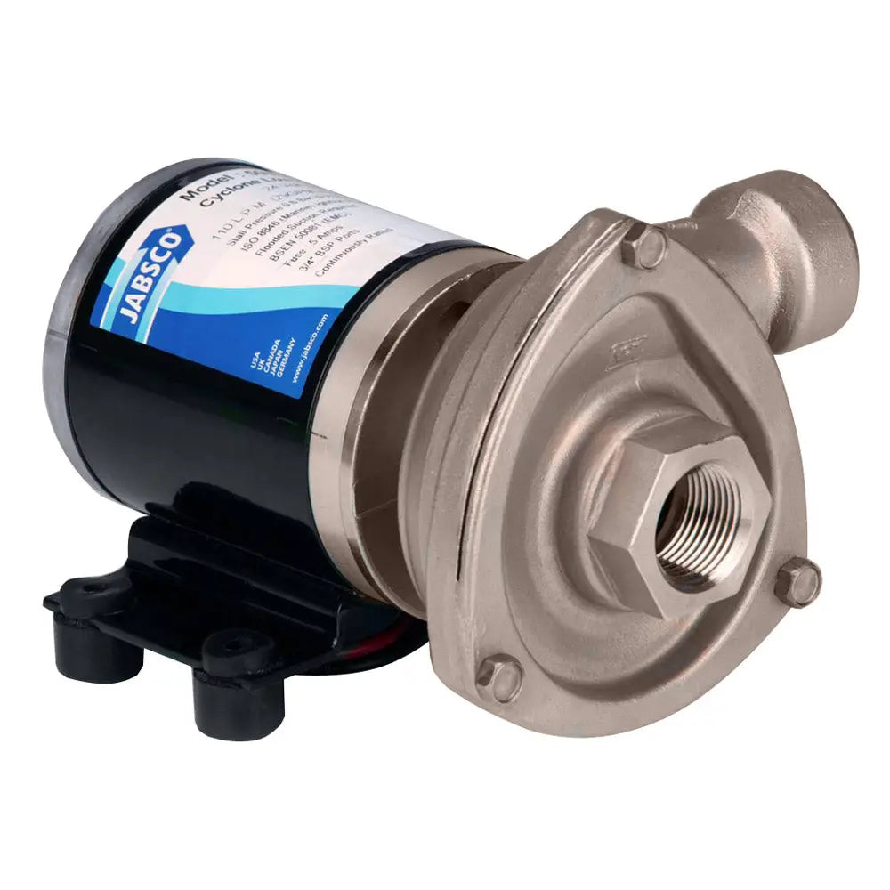 Jabsco Low Pressure Cyclon Centrifugal Pump - 12V [50840-0012] - Washdown / Pressure Pumps