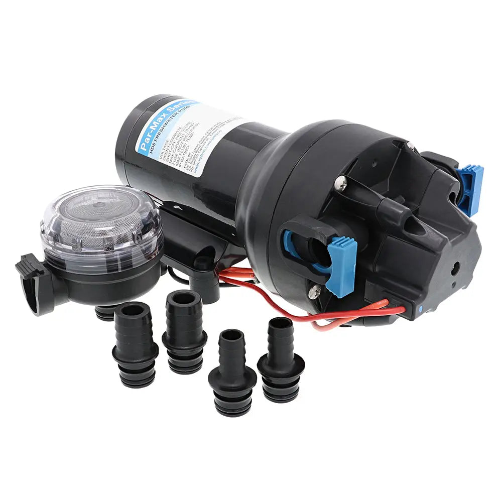 Jabsco Par-Max HD5 Heavy Duty Water Pressure Pump - 12V - 5 GPM - 40 PSI [P501J-115S-3A] - Washdown / Pressure Pumps