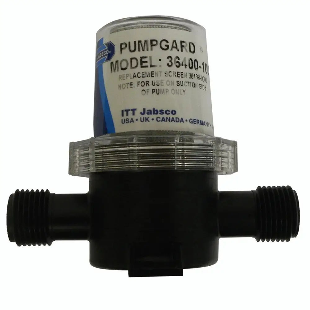 Jabsco Pumpguard In-Line Strainer - 1/2’’ NPT Port [36400-1000] - Strainers & Baskets
