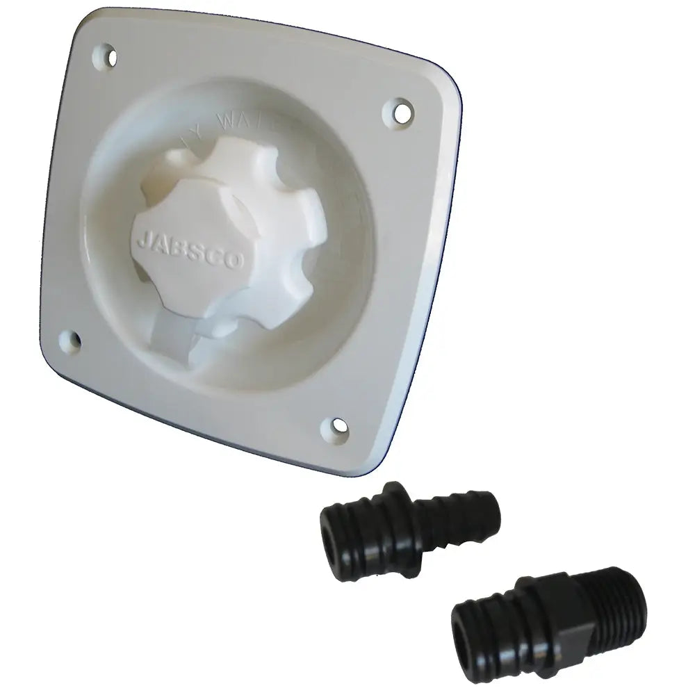 Jabsco Water Pressure Regulator - Flush Mount - White [44412-1045] - Accessories