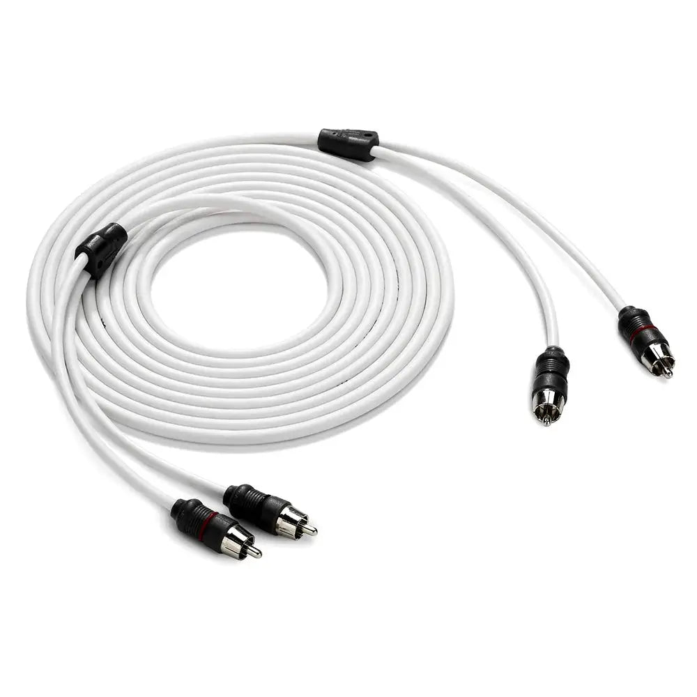 JL Audio 2-Channel 12’ Marine Audio RCA Cable - XMD-WHTAIC2-12 [010-13414-00] - Accessories