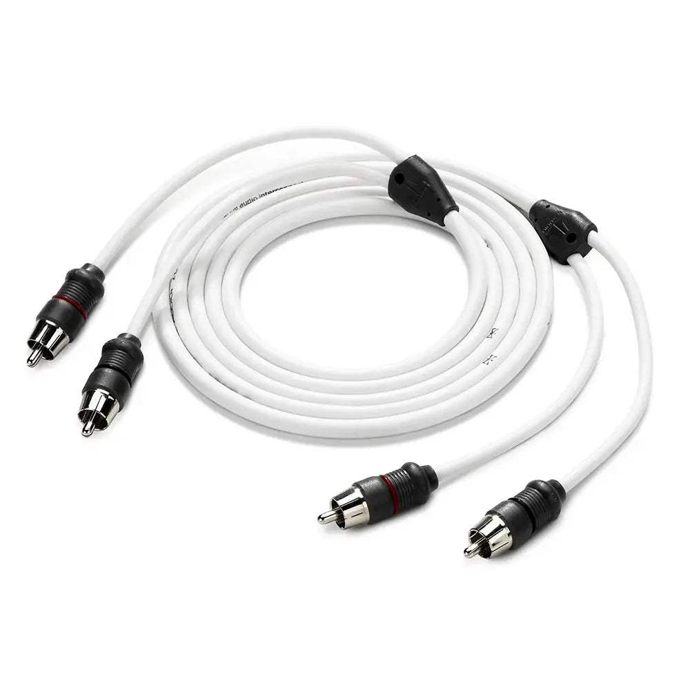 JL Audio 2-Channel 6’ Marine Audio RCA Cable - XMD-WHTAIC2-6 [010-13413-00] - Accessories