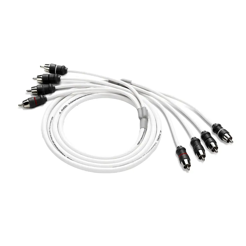 JL Audio 4 Channel 6’ Marine Audio RCA Cable - XMD-WHTAIC4-6 [010-13473-00] - Accessories