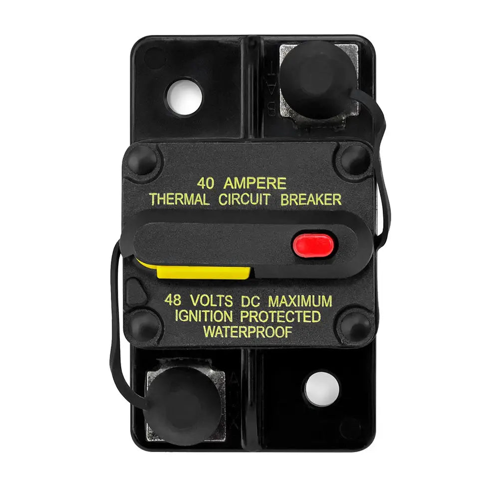 JL Audio 40 Amp Resettable Circuit Breaker - XMD-MCB-40 [010-13682-00] - Circuit Breakers