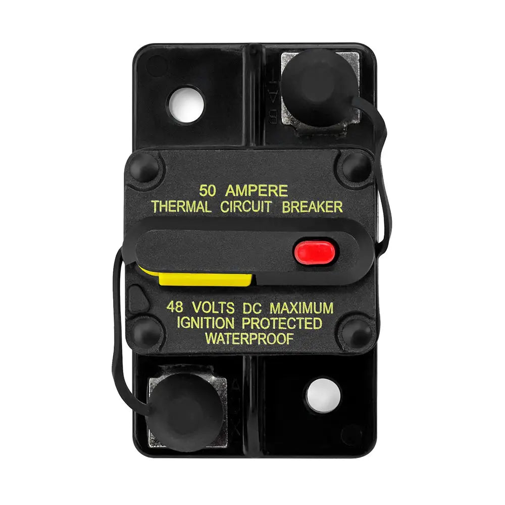 JL Audio 50 Amp Resettable Circuit Breaker - XMD-MCB-50 [010-13683-00] - Circuit Breakers