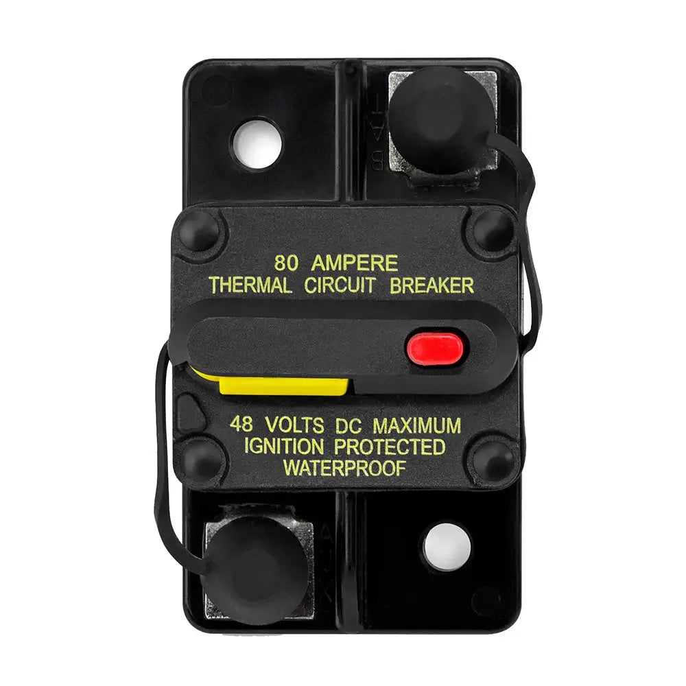 JL Audio 80 Amp Resettable Circuit Breaker - XMD-MCB-80 [010-13685-00] - Circuit Breakers