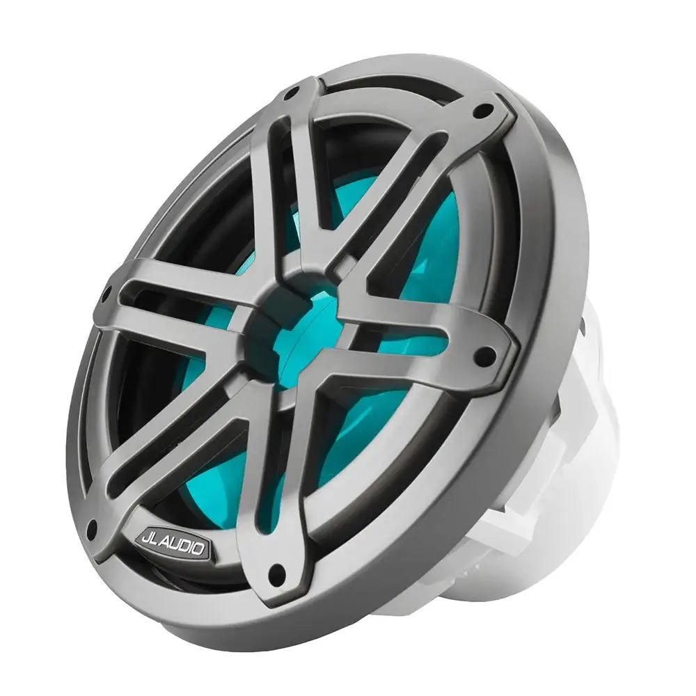 JL Audio M3 10’’ Marine Subwoofer w/Grey Metallic Sport Grille RGB LED Lighting - M3-10IB-S-Gm-i-4 [010-03264-00]