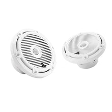 JL Audio M3 Series 6.5’’ Marine Coaxial Speakers w/Gloss White Classic Grilles - M3-650X-C-Gw [010-03060-00] - Speakers