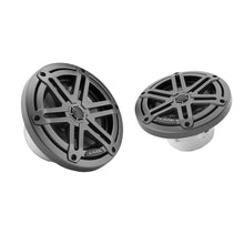 JL Audio M3 Series 6.5’’ Marine Coaxial Speakers w/Grey Metallic Sport Grilles - M3-650X-S-Gm [010-03061-00] - Speakers