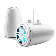 JL Audio M3 Series 7.7’’ Enclosed Tower Coaxial System w/Gloss White Sport Grille RGB LED Lighting