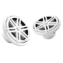 JL Audio M3 Series 7.7’’ Marine Coaxial Speakers w/Gloss White Sport Grilles - M3-770X-S-Gw [010-03068-00] - Speakers