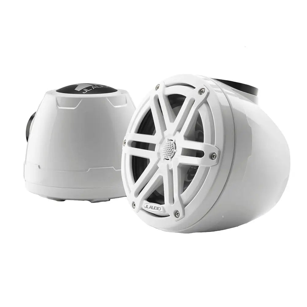 JL Audio M3 VeX Series 6.5’’ Enclosed Coaxial Speakers w/White Sports Grilles - M3-650VEX-Gw-S-Gw [010-03256-00]