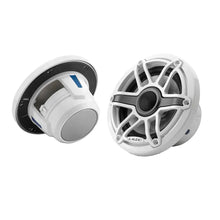 JL Audio M6 Series 6.5’’ Marine Coaxial Speakers w/Gloss White Sport Grille - M6-650X-S-GwGw [010-03090-00] - Speakers