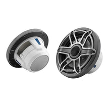 JL Audio M6 Series 6.5’’ Marine Coaxial Speakers w/Titanium Sport Grille - M6-650X-S-GmTi [010-03091-00] - Speakers