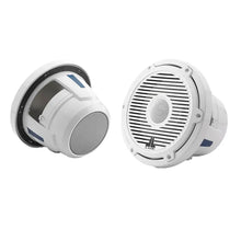 JL Audio M6 Series 8.8’’ Marine Coaxial Speakers w/Gloss White Classic Grille - M6-880X-C-3Gw [010-03499-00] - Speakers