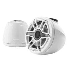 JL Audio M6 VeX Series 6.5’’ Enclosed Coaxial Speakers w/White Sports Grilles - M6-650VEX-Gw-S-GwGw [010-03260-00]