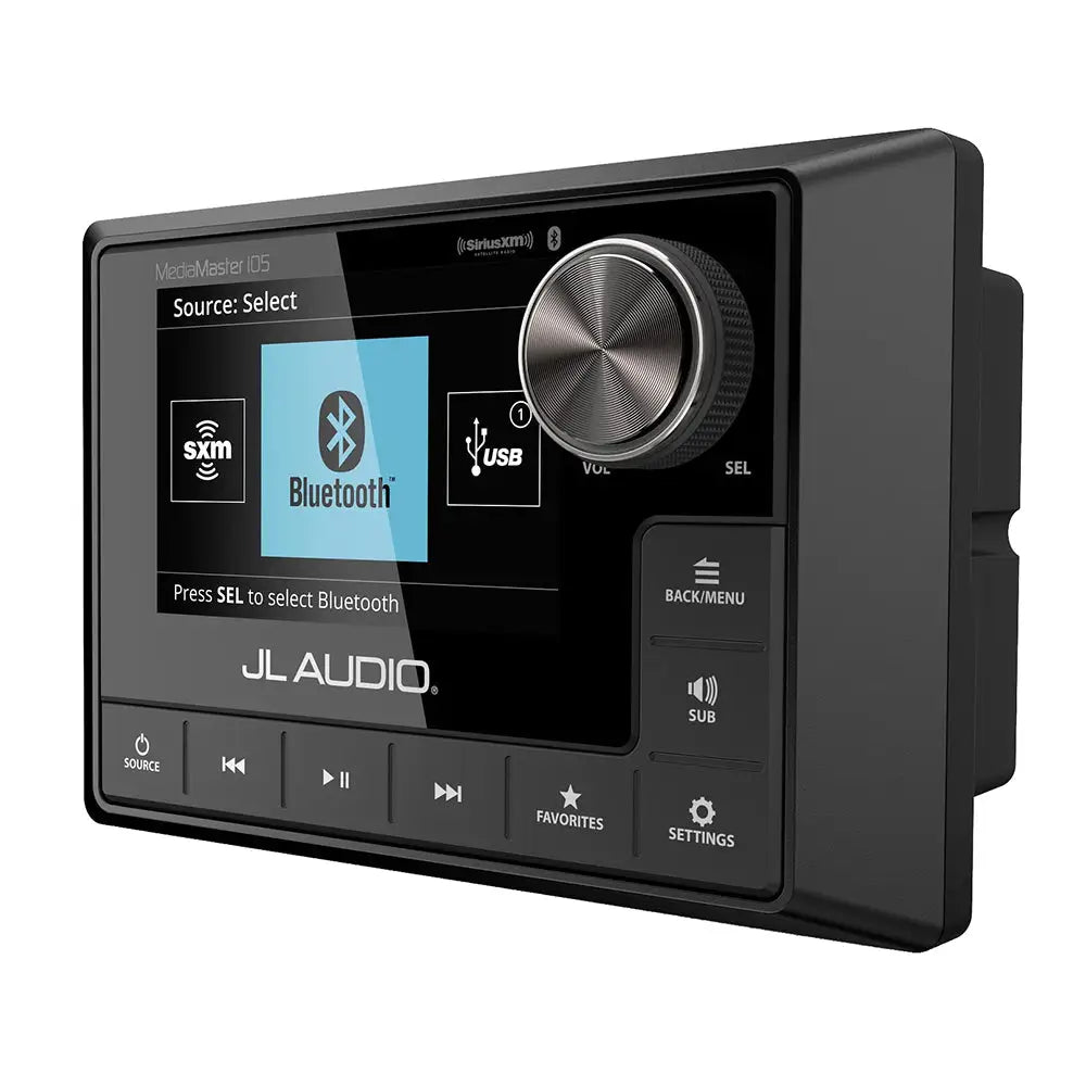 JL Audio MediaMaster 105 Weatherproof Source Unit w/Full Color LCD Display - MM105 [010-03132-00] - Stereos