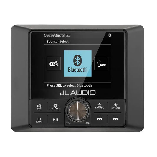 JL Audio MM55 Premium Compact Marine Source Unit w/Full-Color LCD [010-03365-00] - Stereos