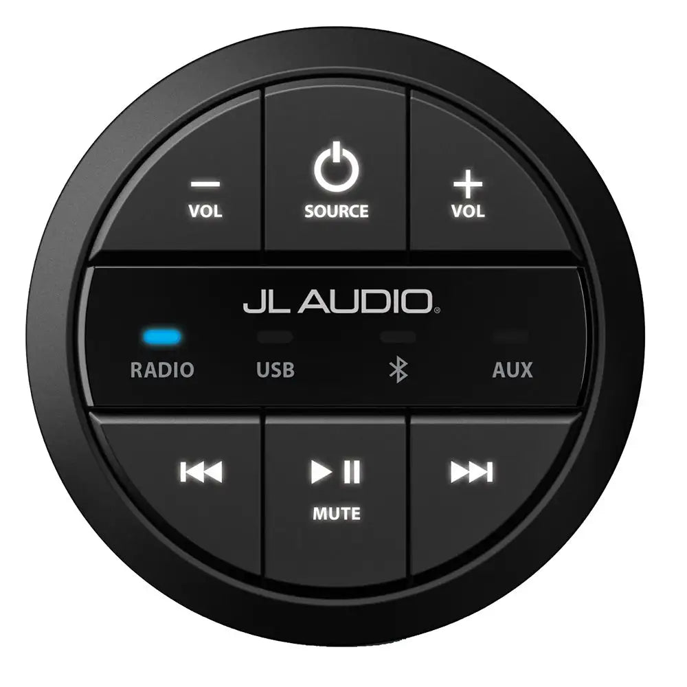 JL Audio Round Wired MediaMaster Remote MMR-20-BE - Stereo Remotes