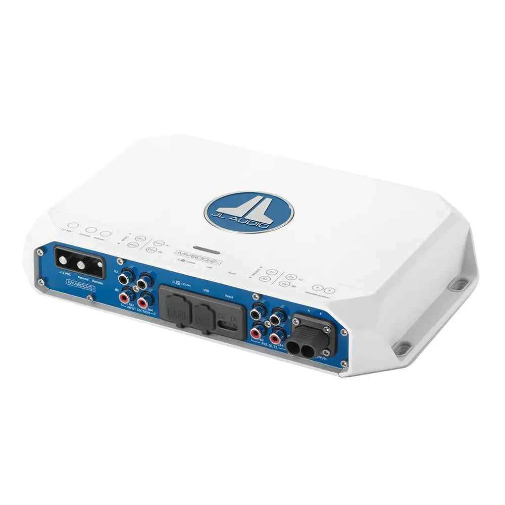 JL Audio MVI Series 600w 2 Channel Full-Range Amplifier w/Integrated DSP - MV600/2i [010-03336-00] - Amplifiers