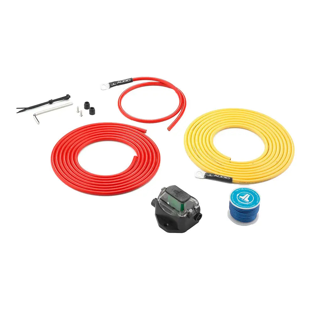 JL Audio Premium 9 AWG 12v Power Connection Kit f/Single Amplifier Within 12’ of Battery - XMD-PCS30A-1-L12