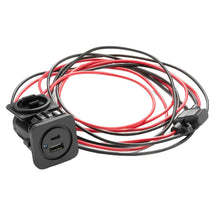 JL Audio USB-C and USB-A Charging Jack f/Panel Mounting - XMD-USBCA/CHG2X-PNL [010-13623-00] - Accessories