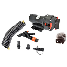 Johnson Pump Aqua Jet 5.2 GPH Washdown Pump Kit w/Hose - 12V [64534] - Washdown / Pressure Pumps