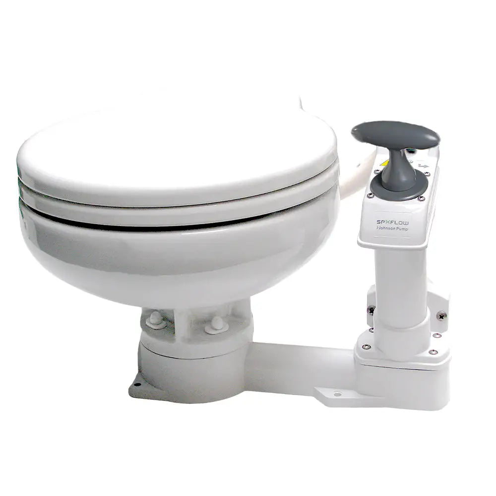 Johnson Pump AquaT Manual Marine Toilet - Super Compact [80-47625-01] - Marine Sanitation