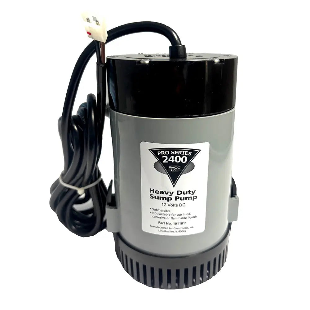 Johnson Pump Pro Series 2400 GPH Replacement Sump Pump - 12V - 2400GPH w/10’ Lift 1.5’’ Discharge [1011011] - Bilge