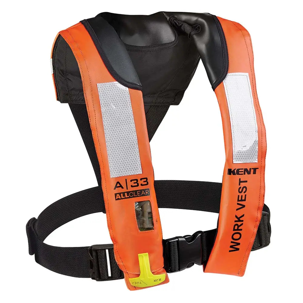 Kent A-33 All Clear Auto Inflatable Work Vest [134402-200-004-21] - Personal Flotation Devices
