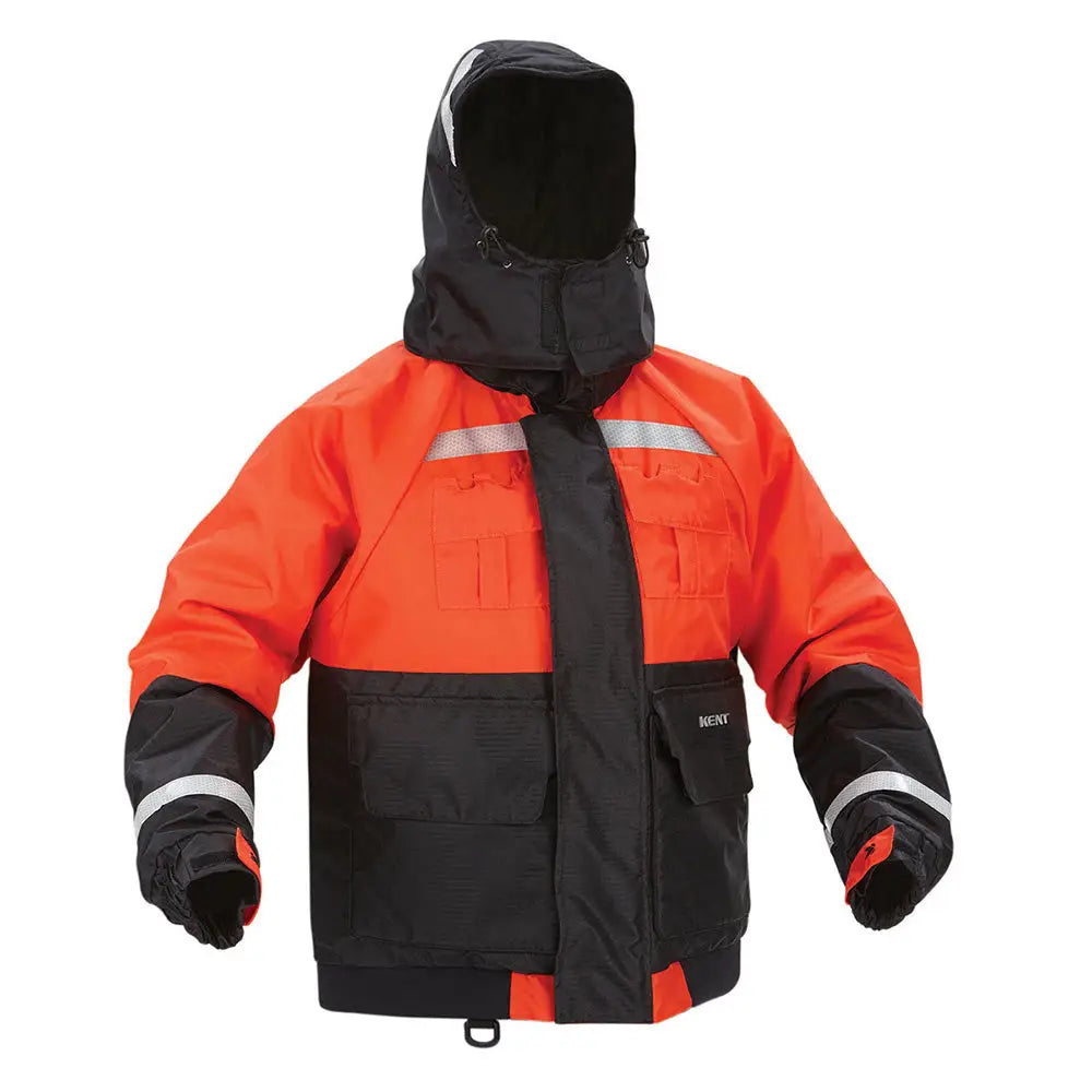 Kent Deluxe Flotation Jacket PFD - Large - Orange [151800-200-040-23] - Personal Flotation Devices