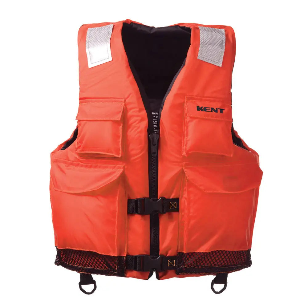 Kent Elite Dual-Sized Commercial Vest - L/XL - Orange [150200-200-050-23] - Personal Flotation Devices