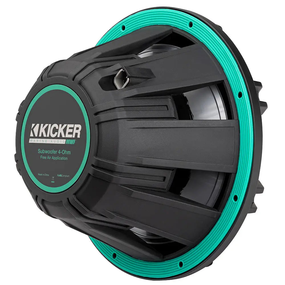 KICKER 10’’ Premium Marine Subwoofer f/Free-Air Applications - 4-Ohm [51MWF104] - Subwoofers