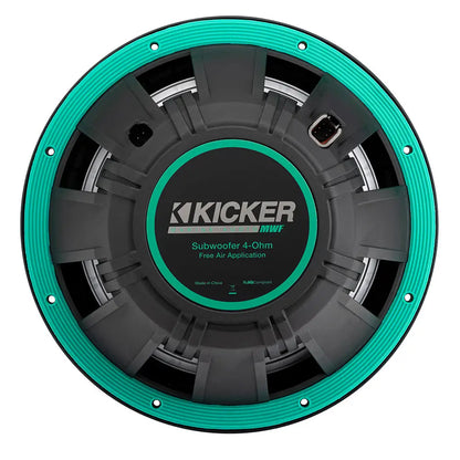 KICKER 10’’ Premium Marine Subwoofer f/Free-Air Applications - 4-Ohm [51MWF104] - Subwoofers