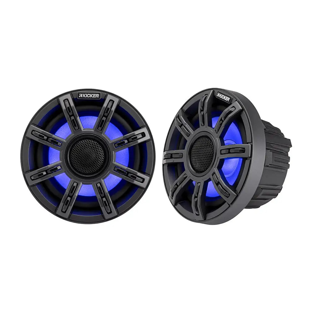 KICKER 6.5’’ Premium Marine Coaxial Speakers - 4-Ohm [51MSC65] - Speakers