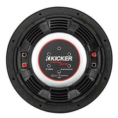 KICKER CompRT 10’’ Ultra Thin Subwoofer - 2-Ohm [48CWRT102] - Subwoofers