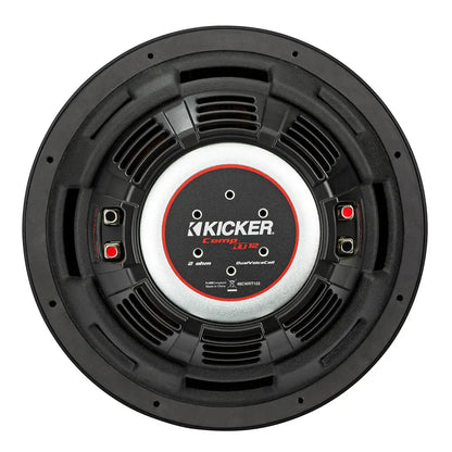 KICKER CompRT 12’’ Ultra Thin Subwoofer - 2-Ohm [48CWRT122] - Subwoofers